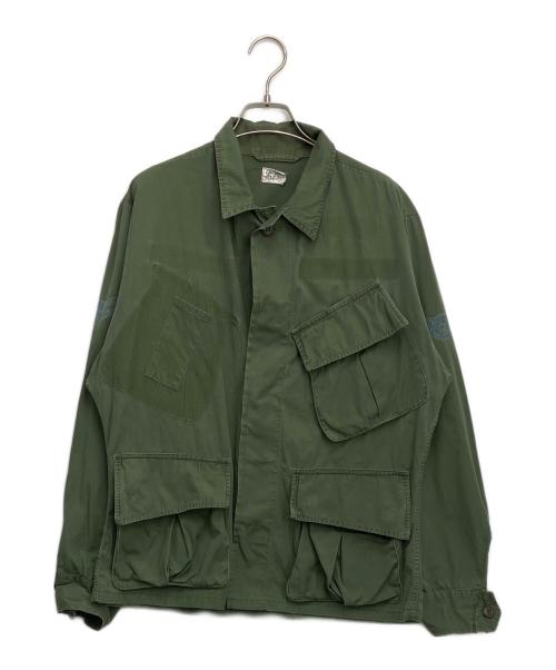 US ARMY（ユーエスアーミー）US ARMY (ユーエスアーミー) ミリタリーシャツ グリーン サイズ:Sの古着・服飾アイテム