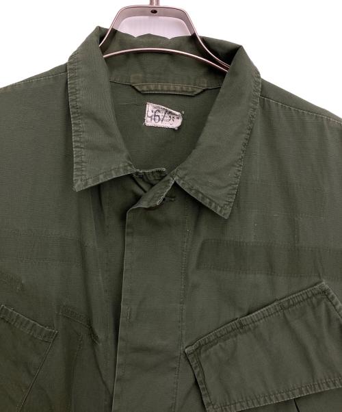 US ARMY（ユーエスアーミー）US ARMY (ユーエスアーミー) ミリタリーシャツ グリーン サイズ:Sの古着・服飾アイテム