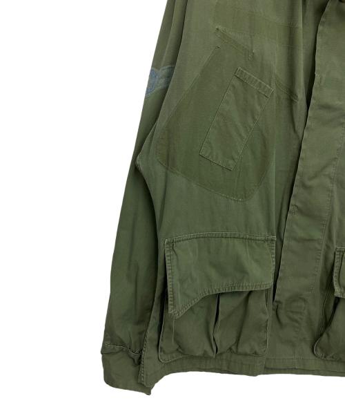 US ARMY（ユーエスアーミー）US ARMY (ユーエスアーミー) ミリタリーシャツ グリーン サイズ:Sの古着・服飾アイテム
