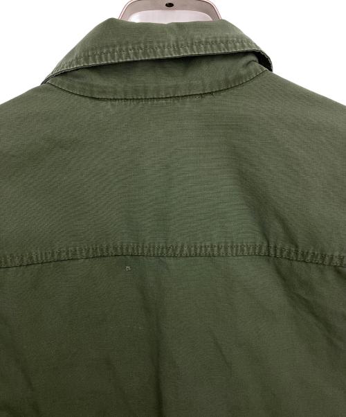 US ARMY（ユーエスアーミー）US ARMY (ユーエスアーミー) ミリタリーシャツ グリーン サイズ:Sの古着・服飾アイテム