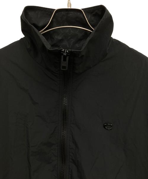 COACH（コーチ）COACH (コーチ) ウインドブレーカー ブラック サイズ:Lの古着・服飾アイテム