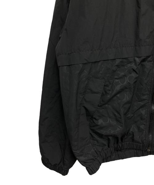 COACH（コーチ）COACH (コーチ) ウインドブレーカー ブラック サイズ:Lの古着・服飾アイテム