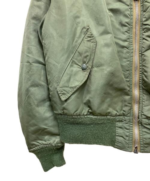 MILITARY（ミリタリー）MILITARY (ミリタリー) MA-1ジャケット グリーン サイズ:Mの古着・服飾アイテム