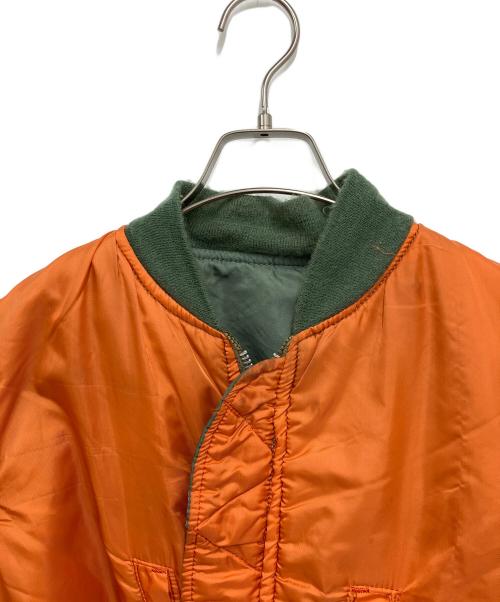 MILITARY（ミリタリー）MILITARY (ミリタリー) MA-1ジャケット グリーン サイズ:Mの古着・服飾アイテム