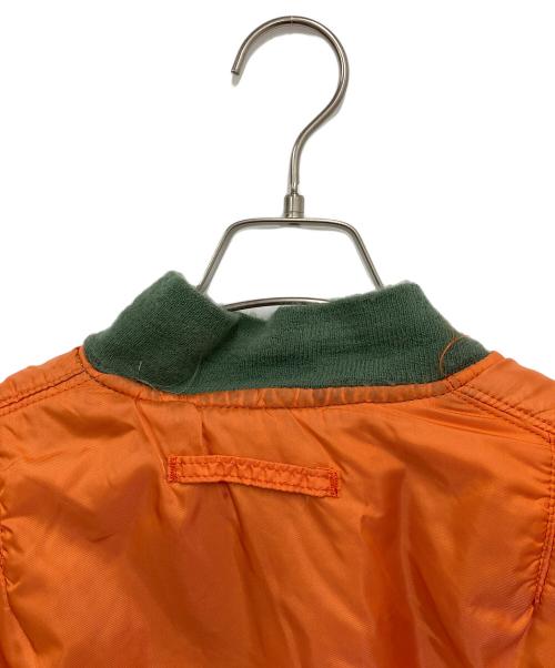 MILITARY（ミリタリー）MILITARY (ミリタリー) MA-1ジャケット グリーン サイズ:Mの古着・服飾アイテム