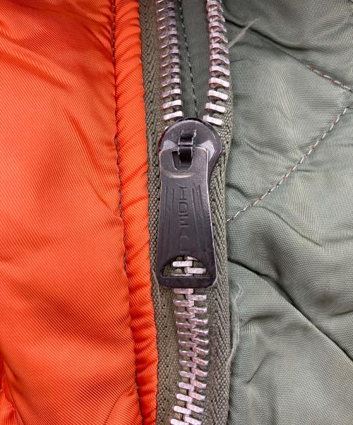 MILITARY（ミリタリー）MILITARY (ミリタリー) MA-1ジャケット グリーン サイズ:Mの古着・服飾アイテム