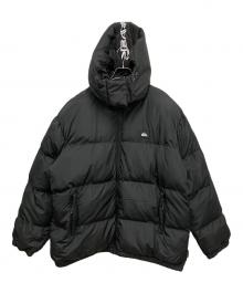 Quiksilver（クイックシルバー）の古着「中綿ジャケット」｜ブラック