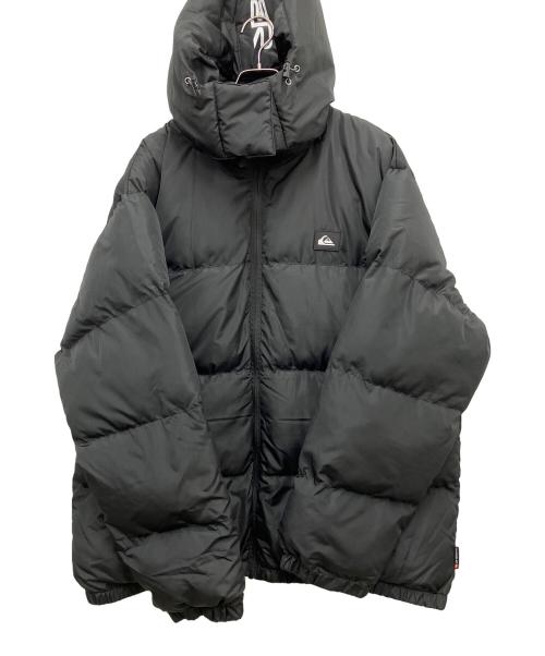 Quiksilver（クイックシルバー）Quiksilver (クイックシルバー) 中綿ジャケット ブラック サイズ:XLの古着・服飾アイテム