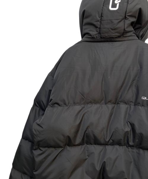 Quiksilver（クイックシルバー）Quiksilver (クイックシルバー) 中綿ジャケット ブラック サイズ:XLの古着・服飾アイテム