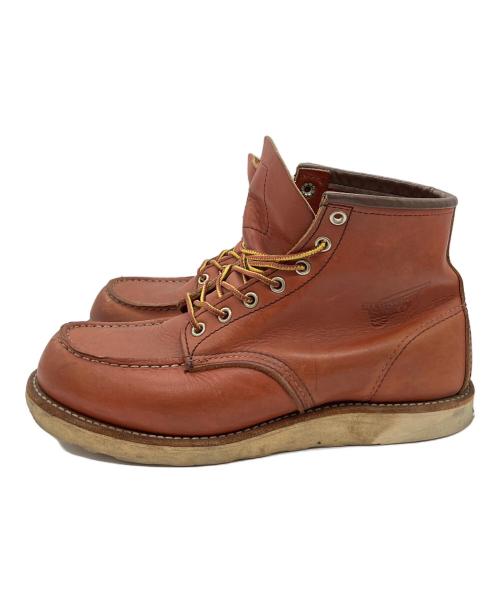 RED WING（レッドウィング）RED WING (レッドウィング) Classic Moc レッド サイズ:25.5cmの古着・服飾アイテム