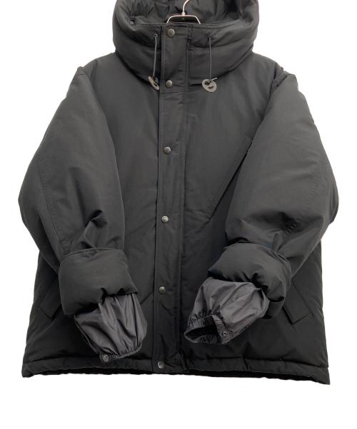 THE NORTHFACE PURPLELABEL（ザ・ノースフェイス パープルレーベル）THE NORTHFACE PURPLELABEL (ザ・ノースフェイス パープルレーベル) ダブルピークショートダウンパーカ ブラック サイズ:Lの古着・服飾アイテム