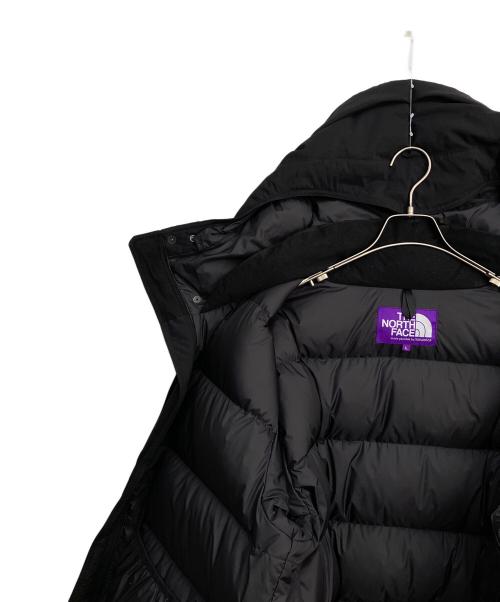 THE NORTHFACE PURPLELABEL（ザ・ノースフェイス パープルレーベル）THE NORTHFACE PURPLELABEL (ザ・ノースフェイス パープルレーベル) ダブルピークショートダウンパーカ ブラック サイズ:Lの古着・服飾アイテム