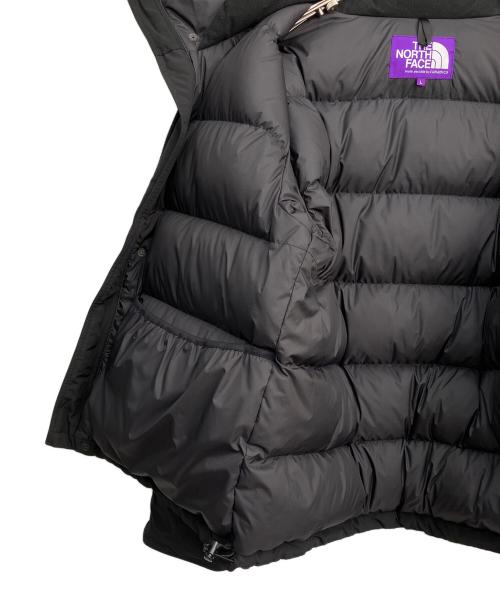 THE NORTHFACE PURPLELABEL（ザ・ノースフェイス パープルレーベル）THE NORTHFACE PURPLELABEL (ザ・ノースフェイス パープルレーベル) ダブルピークショートダウンパーカ ブラック サイズ:Lの古着・服飾アイテム