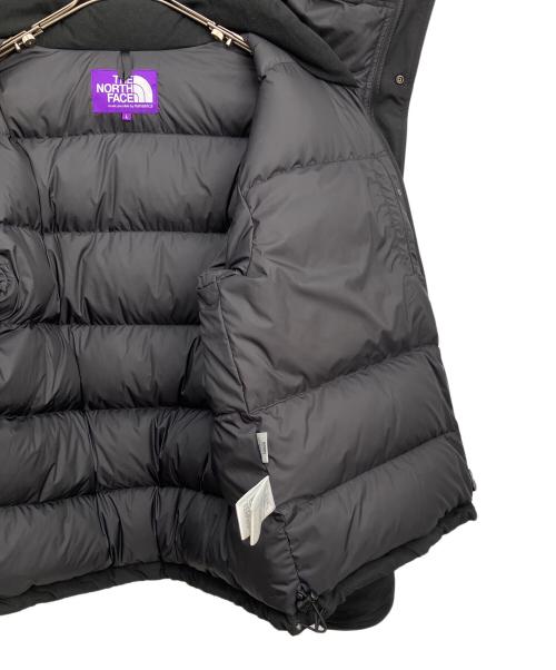 THE NORTHFACE PURPLELABEL（ザ・ノースフェイス パープルレーベル）THE NORTHFACE PURPLELABEL (ザ・ノースフェイス パープルレーベル) ダブルピークショートダウンパーカ ブラック サイズ:Lの古着・服飾アイテム