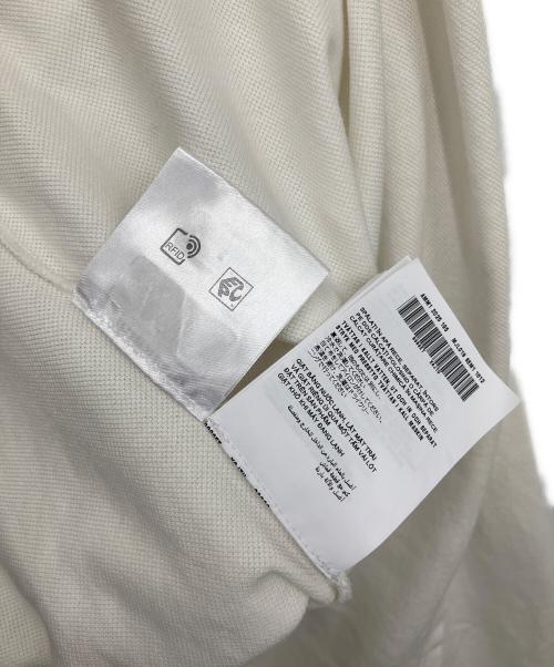 MIU MIU（ミュウミュウ）MIU MIU (ミュウミュウ) 長袖ポロシャツ ホワイト サイズ:XLの古着・服飾アイテム