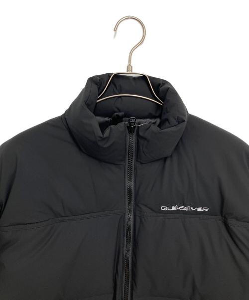 Quiksilver（クイックシルバー）Quiksilver (クイックシルバー) 中綿ジャケット ブラック サイズ:Lの古着・服飾アイテム