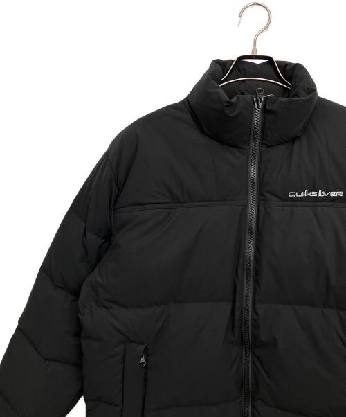 Quiksilver（クイックシルバー）Quiksilver (クイックシルバー) 中綿ジャケット ブラック サイズ:Lの古着・服飾アイテム