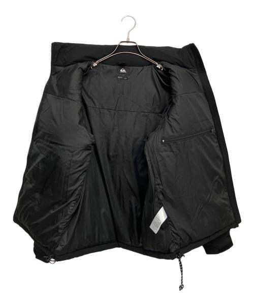 Quiksilver（クイックシルバー）Quiksilver (クイックシルバー) 中綿ジャケット ブラック サイズ:Lの古着・服飾アイテム