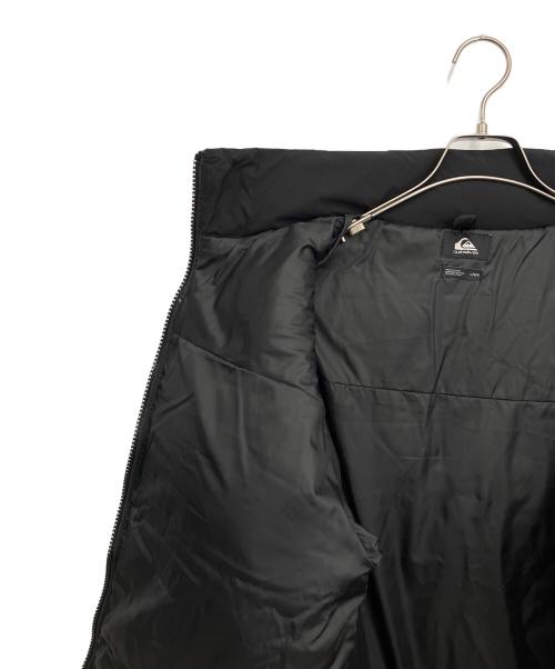 Quiksilver（クイックシルバー）Quiksilver (クイックシルバー) 中綿ジャケット ブラック サイズ:Lの古着・服飾アイテム
