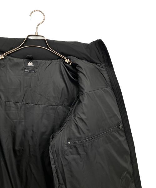 Quiksilver（クイックシルバー）Quiksilver (クイックシルバー) 中綿ジャケット ブラック サイズ:Lの古着・服飾アイテム