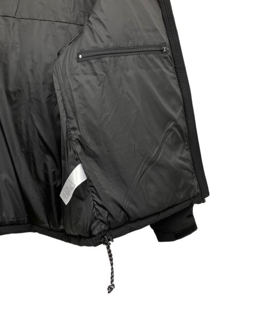 Quiksilver（クイックシルバー）Quiksilver (クイックシルバー) 中綿ジャケット ブラック サイズ:Lの古着・服飾アイテム