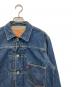 中古・古着 LEVI'S (リーバイス) 1st インディゴ サイズ:38：30000円