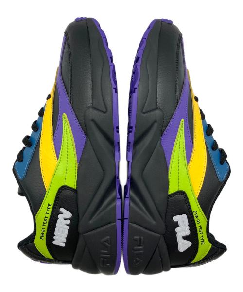 FILA（フィラ）FILA (フィラ) EVANGELION (エヴァンゲリオン) VENOM x Evangelion 初号機モデル ブラック×パープル サイズ:26cmの古着・服飾アイテム