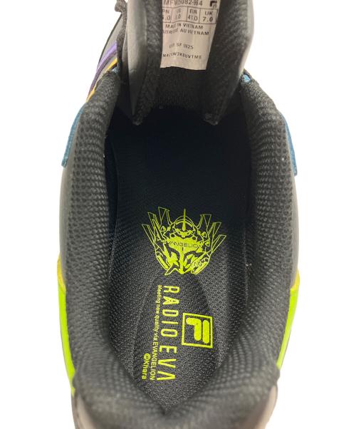 FILA（フィラ）FILA (フィラ) EVANGELION (エヴァンゲリオン) VENOM x Evangelion 初号機モデル ブラック×パープル サイズ:26cmの古着・服飾アイテム