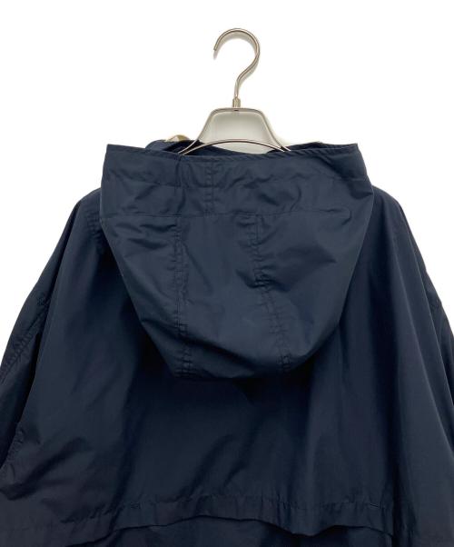 nanamica（ナナミカ）nanamica (ナナミカ) フーデッドジャケット ネイビー×ホワイト サイズ:Lの古着・服飾アイテム