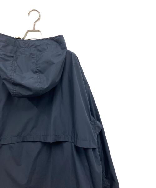 nanamica（ナナミカ）nanamica (ナナミカ) フーデッドジャケット ネイビー×ホワイト サイズ:Lの古着・服飾アイテム