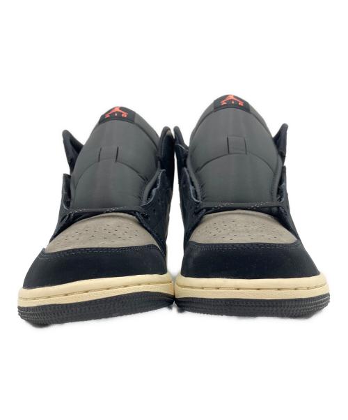 NIKE（ナイキ）NIKE (ナイキ) AIR JORDAN1 Mid ブラック×グレー サイズ:27cmの古着・服飾アイテム