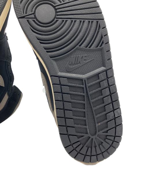 NIKE（ナイキ）NIKE (ナイキ) AIR JORDAN1 Mid ブラック×グレー サイズ:27cmの古着・服飾アイテム