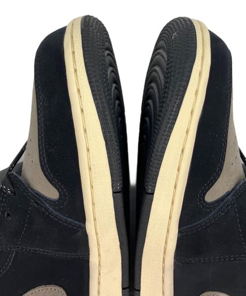 NIKE（ナイキ）NIKE (ナイキ) AIR JORDAN1 Mid ブラック×グレー サイズ:27cmの古着・服飾アイテム