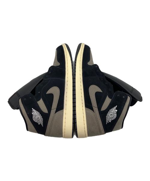 NIKE（ナイキ）NIKE (ナイキ) AIR JORDAN1 Mid ブラック×グレー サイズ:27cmの古着・服飾アイテム