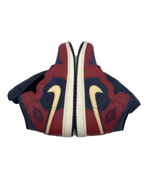 NIKE（ナイキ）NIKE (ナイキ) ハイカットスニーカー ネイビー×レッド サイズ:27cmの古着・服飾アイテム