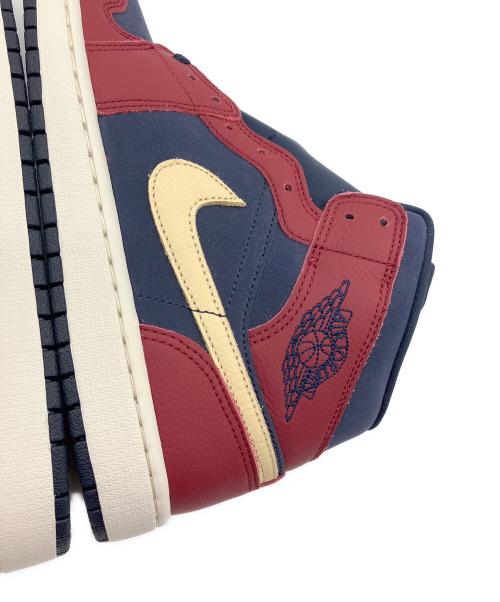 NIKE（ナイキ）NIKE (ナイキ) ハイカットスニーカー ネイビー×レッド サイズ:27cmの古着・服飾アイテム