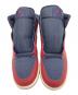 NIKE (ナイキ) ハイカットスニーカー ネイビー×レッド サイズ:27cm：10000円