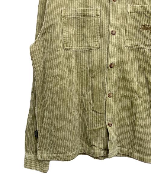 stussy（ステューシー）stussy (ステューシー) コーデュロイジャケット ベージュ サイズ:Lの古着・服飾アイテム