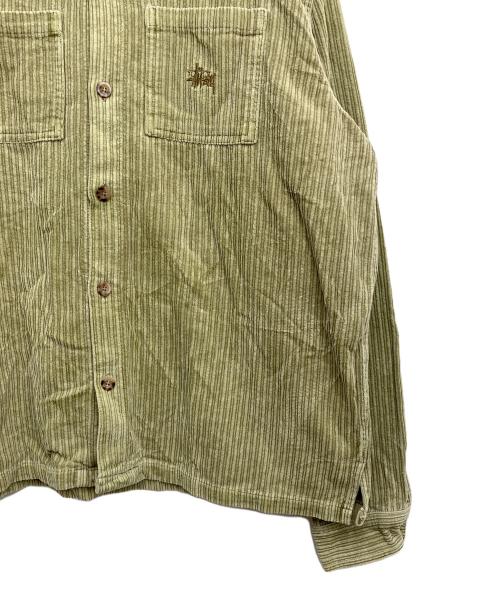 stussy（ステューシー）stussy (ステューシー) コーデュロイジャケット ベージュ サイズ:Lの古着・服飾アイテム