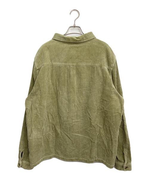 stussy（ステューシー）stussy (ステューシー) コーデュロイジャケット ベージュ サイズ:Lの古着・服飾アイテム
