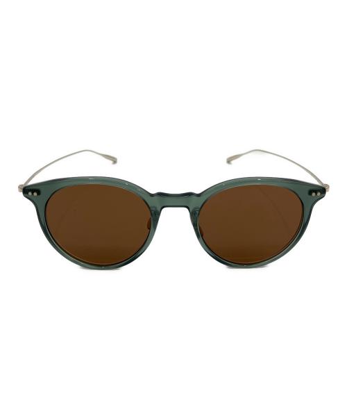 OLIVER PEOPLES（オリバーピープルズ）OLIVER PEOPLES (オリバーピープルズ) Leta サングラス ブラウン×ブラックの古着・服飾アイテム