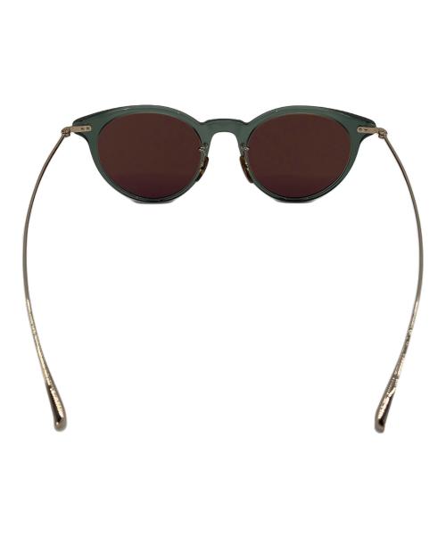 OLIVER PEOPLES（オリバーピープルズ）OLIVER PEOPLES (オリバーピープルズ) Leta サングラス ブラウン×ブラックの古着・服飾アイテム