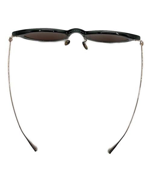 OLIVER PEOPLES（オリバーピープルズ）OLIVER PEOPLES (オリバーピープルズ) Leta サングラス ブラウン×ブラックの古着・服飾アイテム