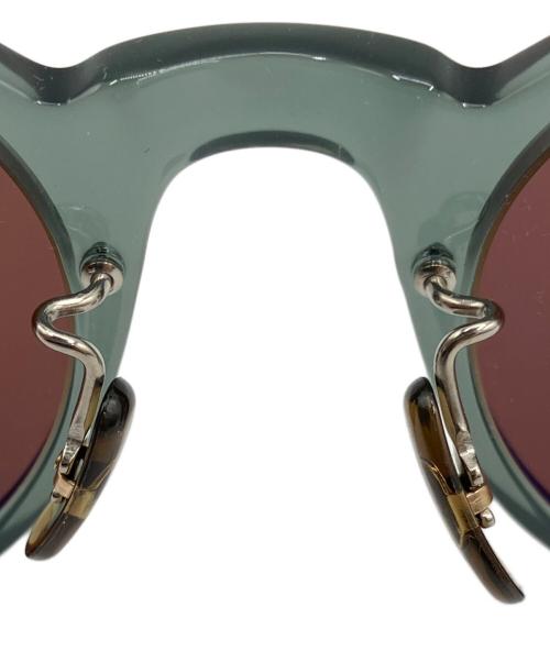 OLIVER PEOPLES（オリバーピープルズ）OLIVER PEOPLES (オリバーピープルズ) Leta サングラス ブラウン×ブラックの古着・服飾アイテム