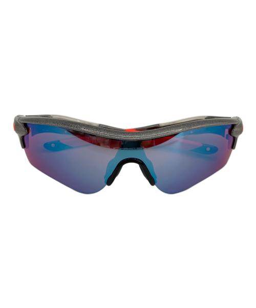 OAKLEY（オークリー）OAKLEY (オークリー) RADARLOCK サングラス シルバー×オレンジの古着・服飾アイテム