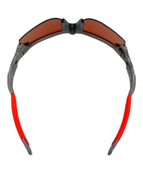 OAKLEY（オークリー）OAKLEY (オークリー) RADARLOCK サングラス シルバー×オレンジの古着・服飾アイテム