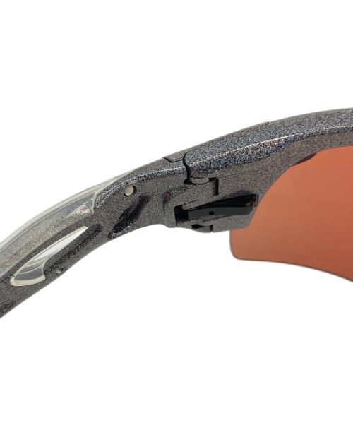 OAKLEY（オークリー）OAKLEY (オークリー) RADARLOCK サングラス シルバー×オレンジの古着・服飾アイテム