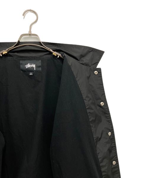 stussy（ステューシー）stussy (ステューシー) コーチジャケット ブラック サイズ:XLの古着・服飾アイテム
