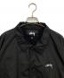 stussy (ステューシー) コーチジャケット ブラック サイズ:XL：6000円