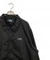 中古・古着 stussy (ステューシー) コーチジャケット ブラック サイズ:XL：6000円